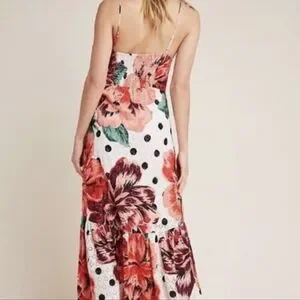 chinese dress ladies Black Latin Roses 3d Flower Layered Maxi Dress